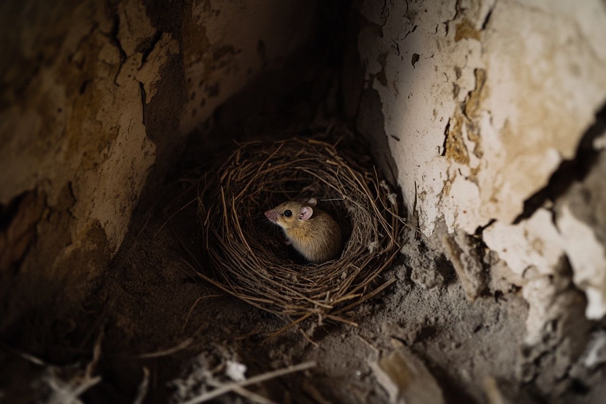 Souris qui rentre dans la maison : signification et message caché