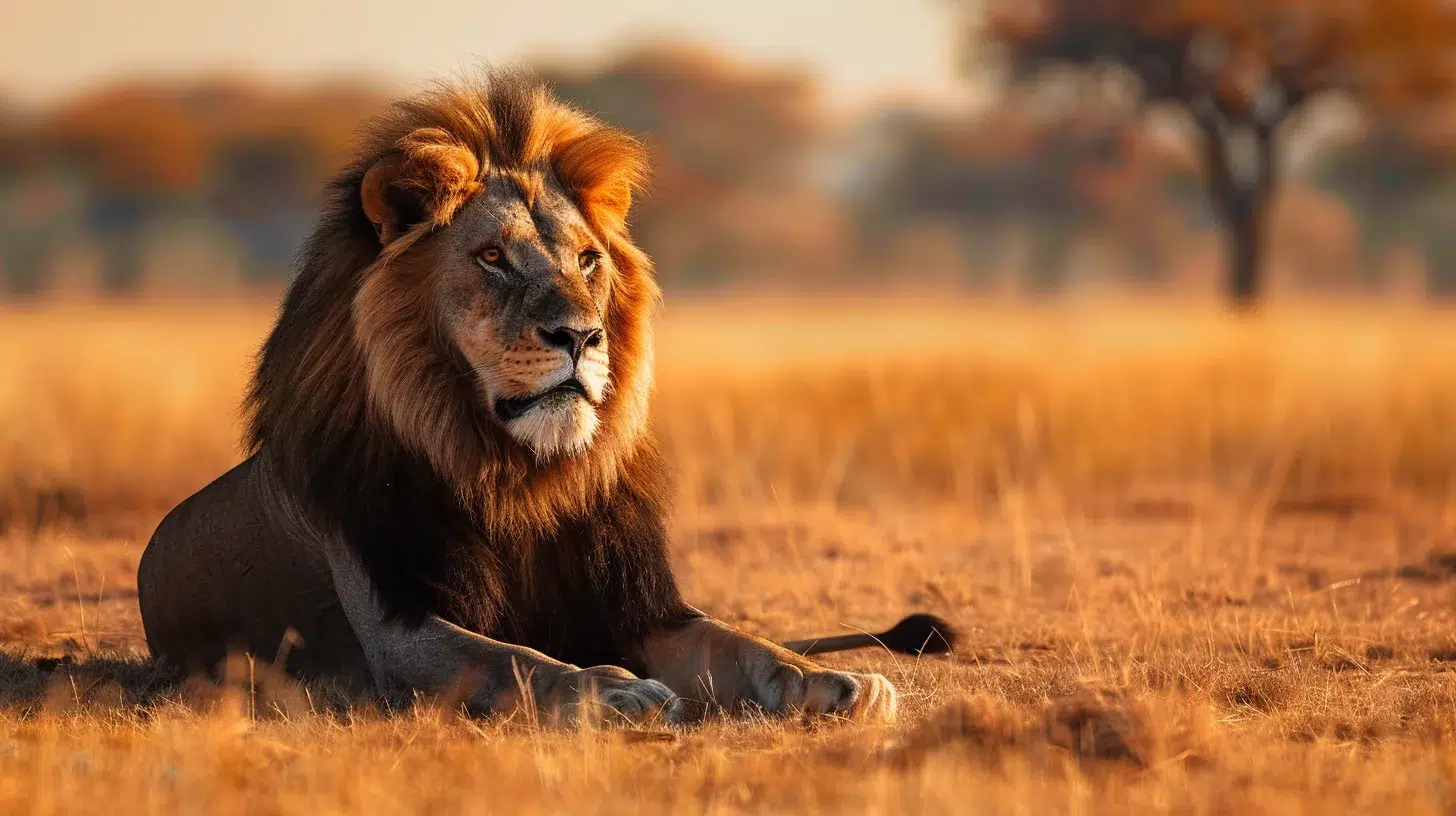 Décès controversé lion crinière noire, emblème parc Zimbabwe