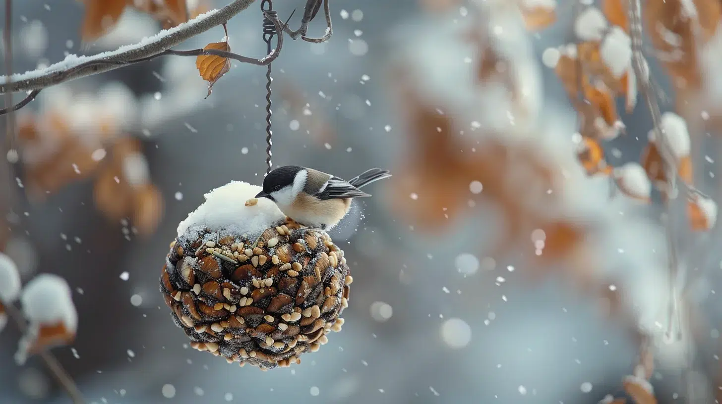 nourrir oiseaux en hiver